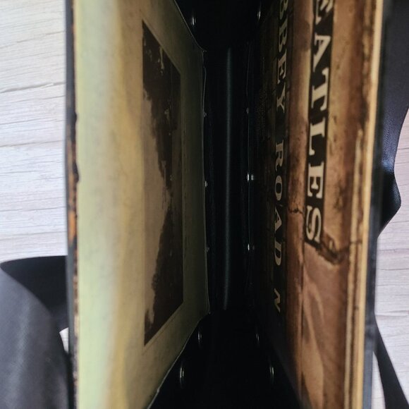 Original SPINS Album Handbag Tote Beatles Abbey Road Vinyl Collectible - Picture 5 of 12